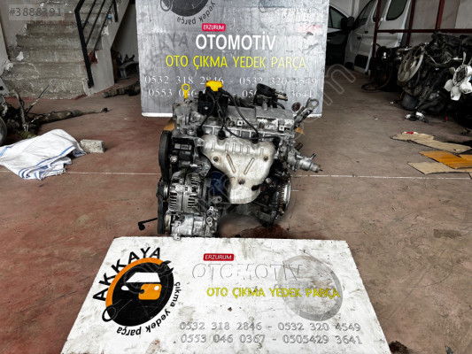 Orijinal DACİA LOGAN 1.4 8 Valf Çıkma Motor Komple
