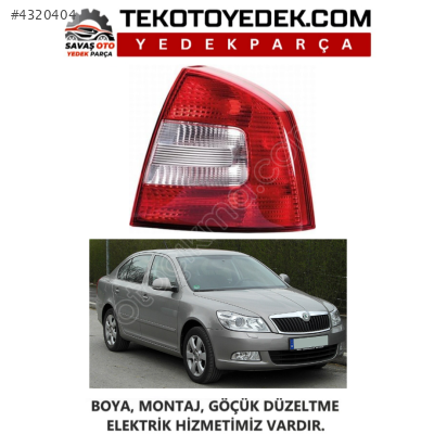 OCTAVİA ARKA STOP SAĞ SOL 2009 2010 2011 2012 2013 / KAMPANYA