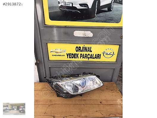 Opel İnsignia makyajsız kasa cosmo sağ ön far ORJİNAL OTO OPEL