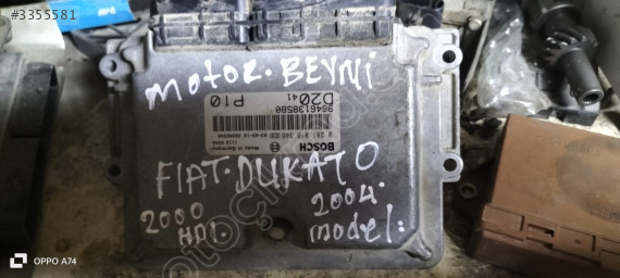 0281010346 Fiat Ducato 2.0 motor beyni
