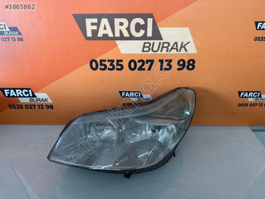CİTROEN C5 SOL FAR ORJİNAL 9650055980