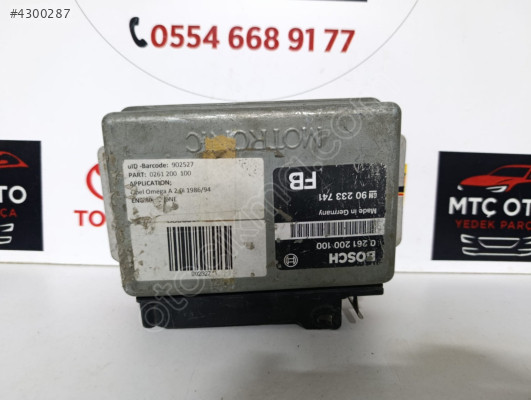 OPEL OMEGA VECTRA MOTOR BEYNİ 0261200100