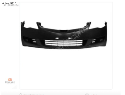 HONDA CİVİC ÖN TAMPON 2006-2009 SİSSİZ-