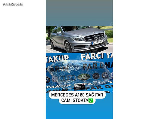 MERCEDES W176 2012-2018 SAĞ FAR CAMI FAR TAMİRİ
