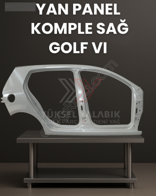 GOLF 6 SAĞ PANEL KOMPLE (KAPI YUVASI+ARKA ÇAMURLUK) 5K4809606