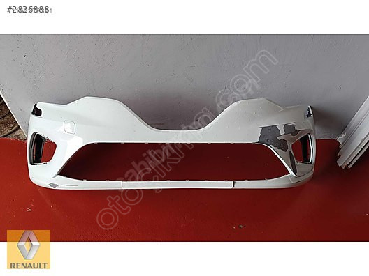 Orjinal Beyaz Renault Clio 5 Ön Tampon Çıkma Parça - Renkay