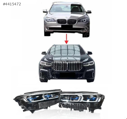 F01/F02 2009- İÇİN G11/G12 2019- LAZER FAR SETİ-SIFIR