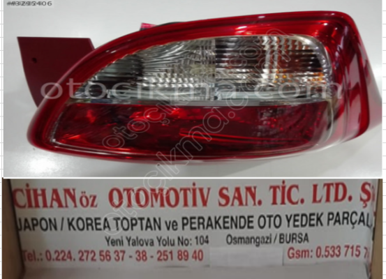 HYUNDAI İ10 YENİ MODEL SAĞ SOL STOP 2014