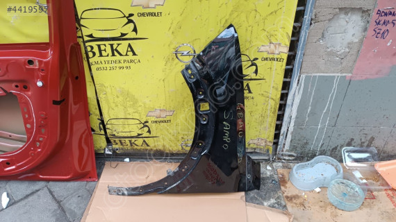 OPEL MOKKA B SOL ÖN ÇAMURLUK SİYAH ÇIKMA ORJİNAL YEDEK PARÇA