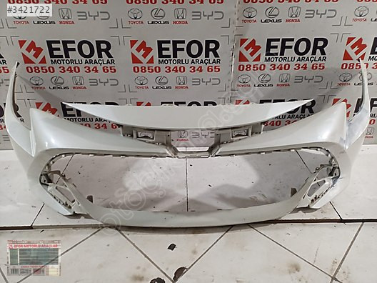 TOYOTA COROLLA HB ÖN TAMPON ÇIKMA ORİJİNAL PARÇA 2022-2024
