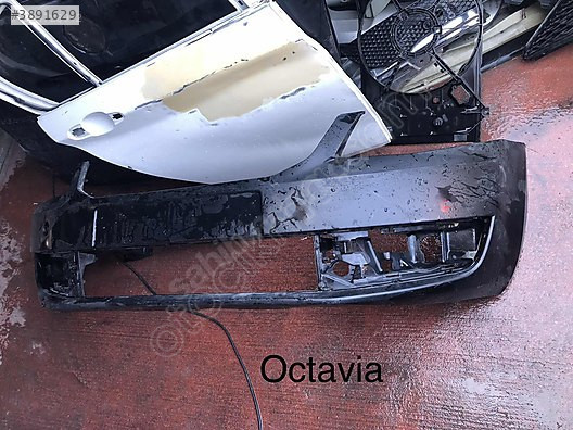 Octavia ön tampon çıkma