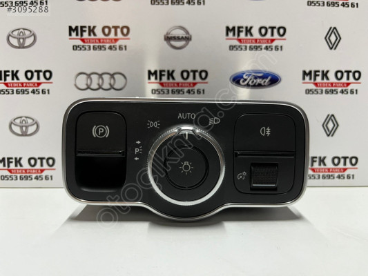MERCEDES CLA-A SERİSİ FAR ANAHTARI EL FREN BUTONU ORJİNAL SIFIR