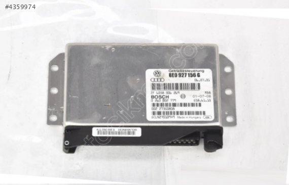 AudiA4 B6 B7 A5 Şanzıman Beyni 8E0927156G 0260002779 GS8.61.15