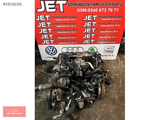 CAH 2.0 TDİ KOMLE DOLU FULL MOTOR AUDİ A4 A6 2009-2011 MODEL