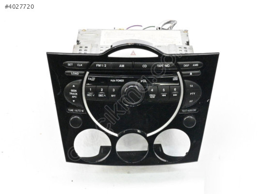 Mazda RX8 RX-8 Radyo CD Çalar Player Flaşör Düğmesi Garantili