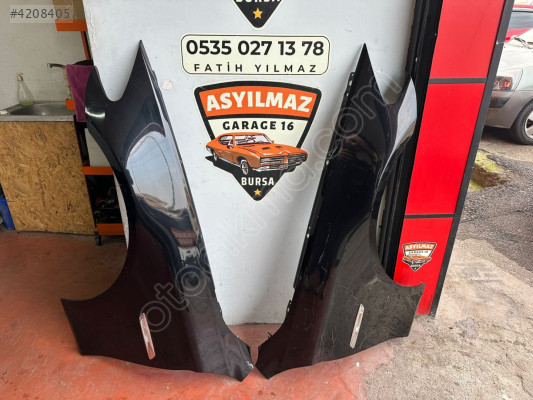 F10 LCİ METALİK SİYAH ÇAMURLUK SAĞ SOL ORJİNAL 475