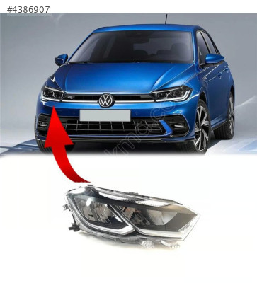 2G1941006C VW POLO 2021 ÖN FAR KOMPLE LED SAG