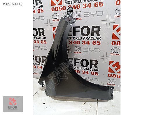 TOYOTA COROLLA SAĞ ÖN ÇAMURLUK ORJİNAL ÇIKMA YEDEK PARÇA 19-25