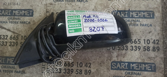 ÇIKMA AUDİ A4 2000-2006 SOL DİKİZ AYNA