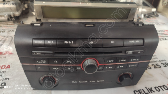 Mazda 3 BK kasa  cd-çalar Orj çıkma 2004-2010