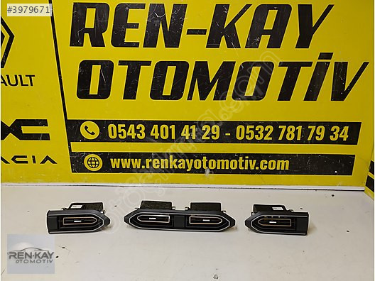 687606664R 687614568R 687605827R SANDERO STEPWAY KLİMA IZGARASET