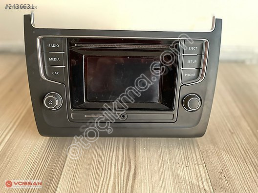 6C0035869F POLO DOKUNMATİK CD RADİO ÇALAR Çıkma Orjinal