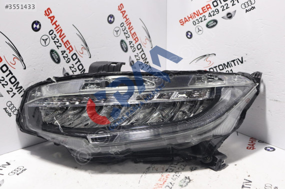 2016 2021 HONDA CİVİC FC5 MATRİX FULL LED SOL ÖN FAR 100-18659