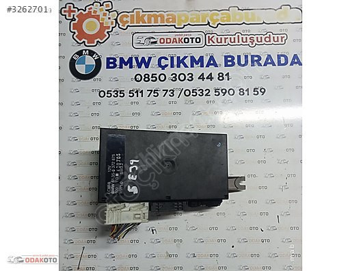 8372875 BMW 5 E39 E53 X5 Çıkma İç Aydınlatma Modülü Orjinal Tmz