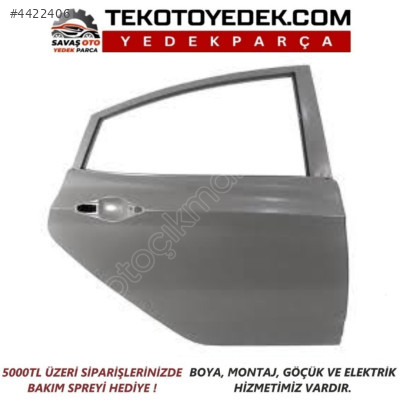 ACCENT BLUE ARKA KAPI SAĞ SOL 2011 2012 2013 2014 2015 2016 2017