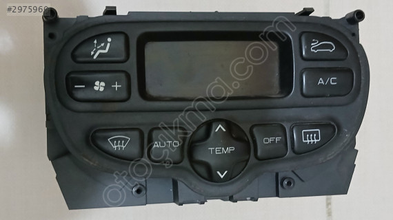 Peugeot 307 çıkma klima kontrol paneli