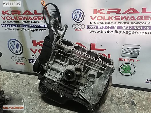 Volkswagen Polo 1.4 Ahw Aua Çıkma Komple Motor Yarım Dolu Motor