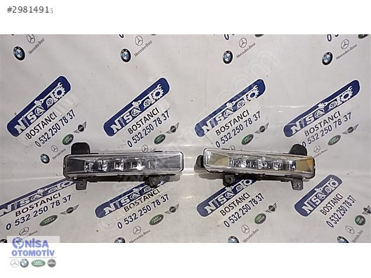 BMW 5 SERİSİ G30 KASA SOL SİS FARI LEDLİ ORJ ÇIKMA 63177349131