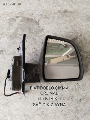FİAT DOBLO 3-4 ÇIKMA ORJİNAL ELEKTRİKLİ SAĞ DİKİZ AYNA