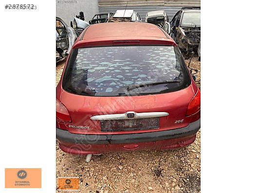 PEUGEOUT 206 ARKA TAMPON 