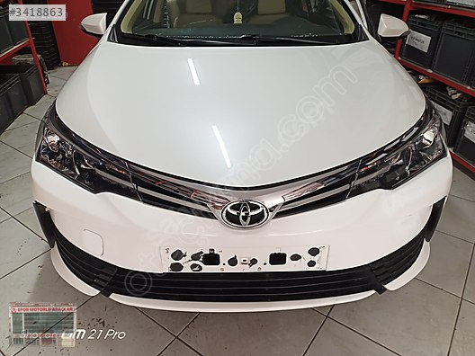 TOYOTA COROLLA MOTOR KAPUTU SÖKME ORJİNAL PARÇA