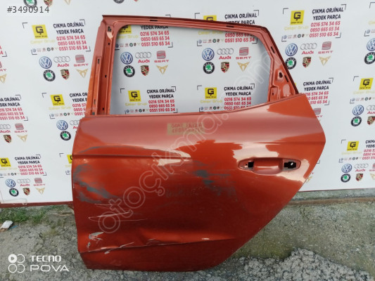 SEAT İBİZA 2017-2021 SOL ARKA KAPI OEM 6f0833311c ÇIKMA SÖKME