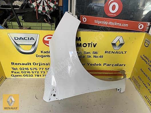 RENAULT CLİO 4 SAĞ ÖN ÇAMURLUK ORJİNAL ÇIKMA YEDEK PARÇALARI