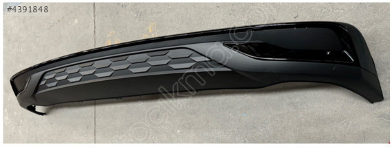 ARKA TAMPON SPOYLER SET SİYAH (S-LİNE) A6 2023-SIFIR 4K0807521Q