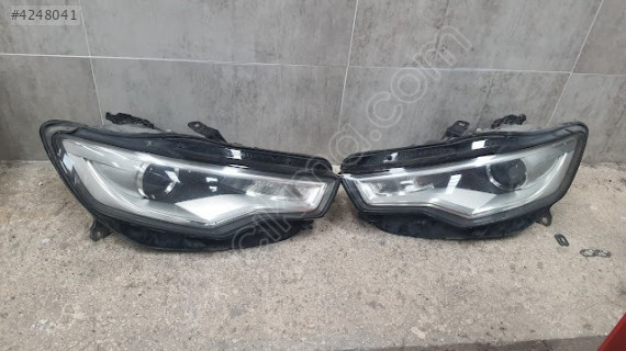 audi a6 sağ sol ön far sökme sefalılar oto cıkma