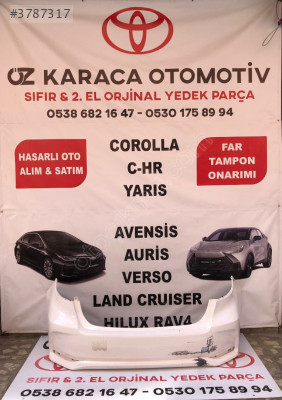 2019-2025 TOYOTA COROLLA ÇIKMA ORJİNAL ARKA TAMPON