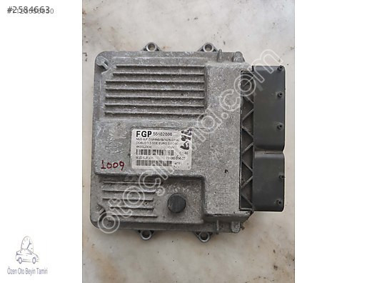Fiat Doblo 1.3 Motor Beyni 55182886 - MJD 6JF.D1 - MJD 6JFD1