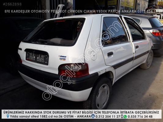 citroen saxo çıkma yedek parça