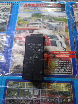 Peugeot 307,407 Suziki Vitara ısıtma Rölesi 8 pinl çıkma orijinal