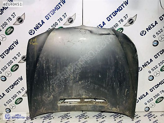 MERCEDES 7 SERİSİ E65 KASA KAPUT MAKYAJSIZ ORJ ÇIKMA