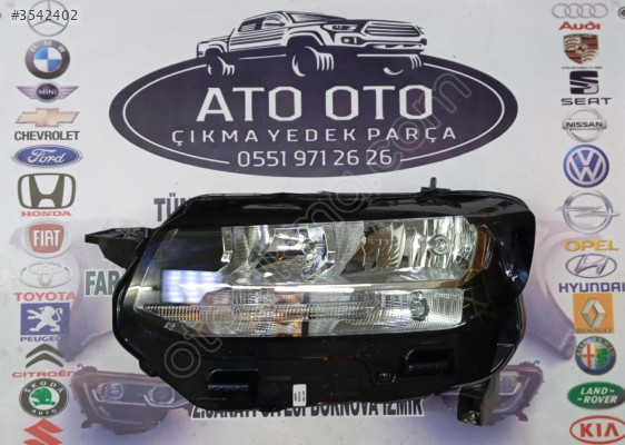 PEUGEOT PARTNER ORJİNAL ÇIKMA SOL FAR
