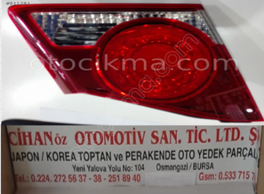 Honda Civic Sol İç Stop Orjinal Sıfır Ürün 2006 2009