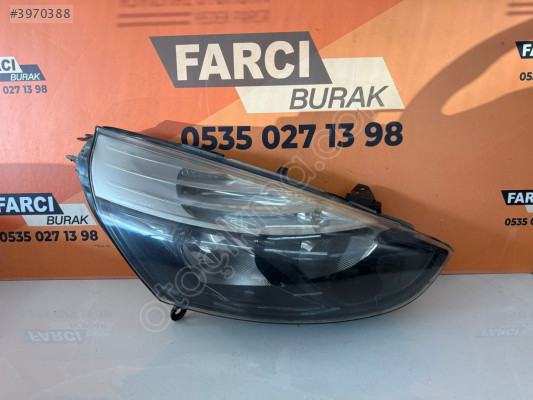 RENAULT CLİO 4 FAZ 1 SİYAH ZEMİN SAĞ FAR ORJİNAL