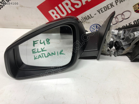 BMW X1 F48 SOL ELEKTRİKLİ KATLANIR DİKİZ AYNASI ORJİNAL