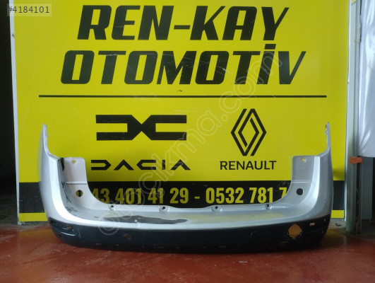 850222838R DACİA LODGY ARKA TAMPON GRİ ORJ ÇIKMA RENKAY KOCAELİ