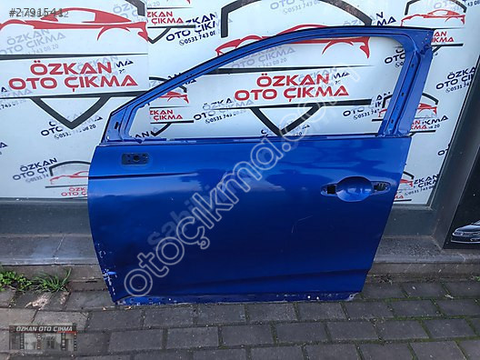 Renault Clio 5 Modeli İçin Orjinal Sol Ön Kapı